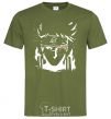 Men's T-Shirt Naruto kakashi silhouette millennial-khaki фото