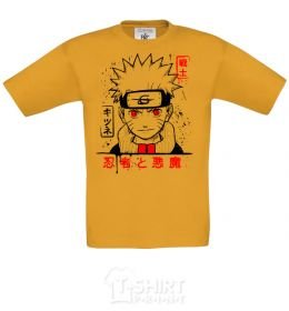 Kids T-shirt Naruto characters cornsilk фото
