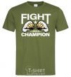 Men's T-Shirt FIGHT LIKE A CHAMPION millennial-khaki фото