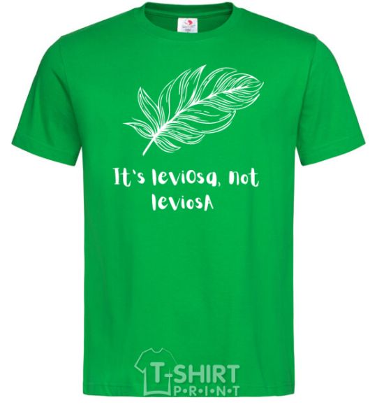 Men's T-Shirt It's leviosa kelly-green фото