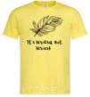 Men's T-Shirt It's leviosa cornsilk фото