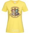 Women's T-shirt Pawgwarts Harry Potter cornsilk фото