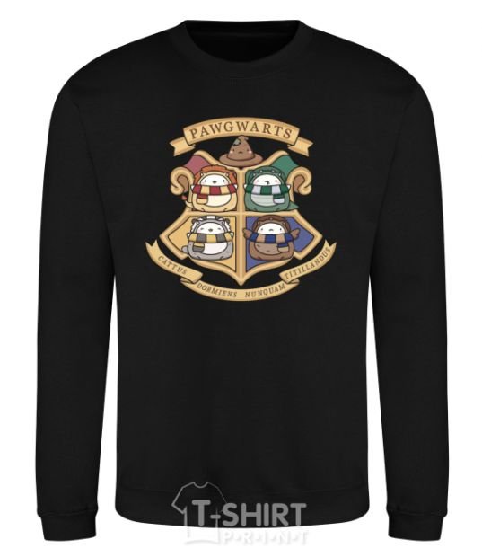 Sweatshirt Pawgwarts Harry Potter black фото
