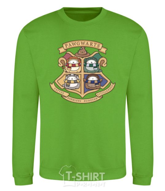 Sweatshirt Pawgwarts Harry Potter orchid-green фото