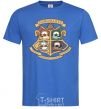 Men's T-Shirt Pawgwarts Harry Potter royal-blue фото