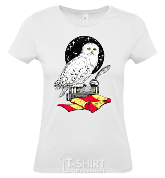 Women's T-shirt A Harry Potter boucle White фото