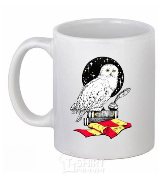 Ceramic mug A Harry Potter boucle White фото