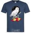 Men's T-Shirt A Harry Potter boucle navy-blue фото