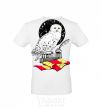 Men's T-Shirt A Harry Potter boucle White фото