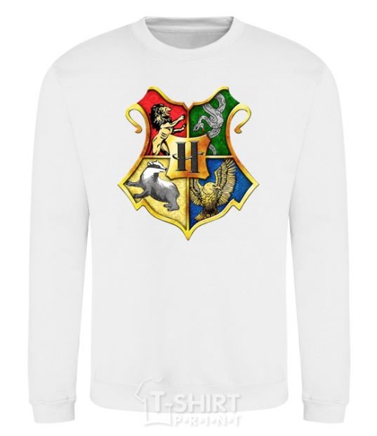Sweatshirt Hogwarts crest White фото
