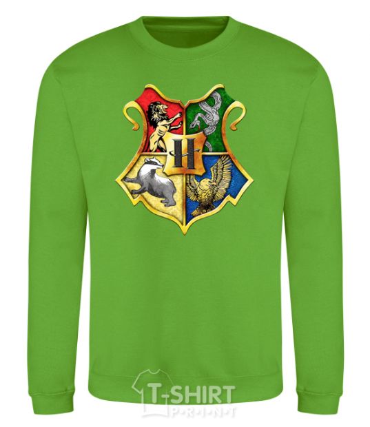 Sweatshirt Hogwarts crest orchid-green фото