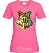 Women's T-shirt Hogwarts crest heliconia фото