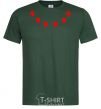 Men's T-Shirt Tags Uchiha bottle-green фото