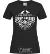 Women's T-shirt Borgin and burkes Harry Potter black фото