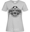 Women's T-shirt Borgin and burkes Harry Potter grey фото