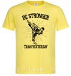 Men's T-Shirt Strongest cornsilk фото