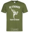 Men's T-Shirt Strongest millennial-khaki фото