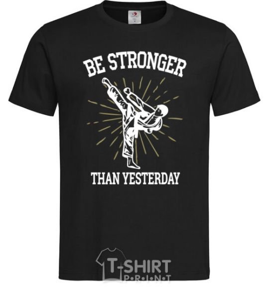 Men's T-Shirt Strongest black фото