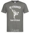 Men's T-Shirt Strongest dark-grey фото