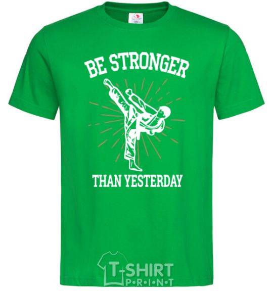 Men's T-Shirt Strongest kelly-green фото