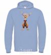 Men`s hoodie Five Nights at Freddys Sun sky-blue фото