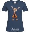 Women's T-shirt Five Nights at Freddys Sun navy-blue фото