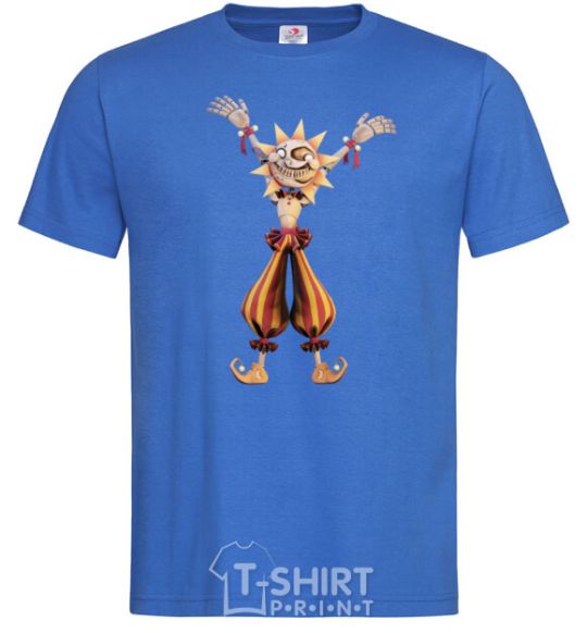 Men's T-Shirt Five Nights at Freddys Sun royal-blue фото