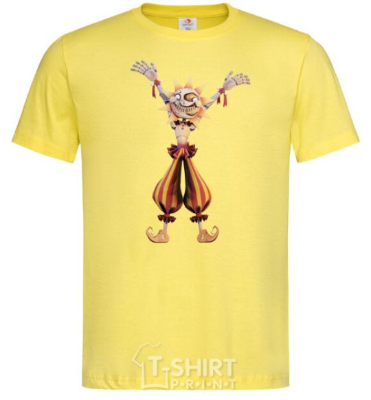 Men's T-Shirt Five Nights at Freddys Sun cornsilk фото