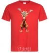 Men's T-Shirt Five Nights at Freddys Sun red фото