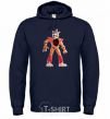 Men`s hoodie FNAF Funko navy-blue фото