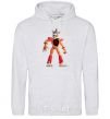 Men`s hoodie FNAF Funko sport-grey фото