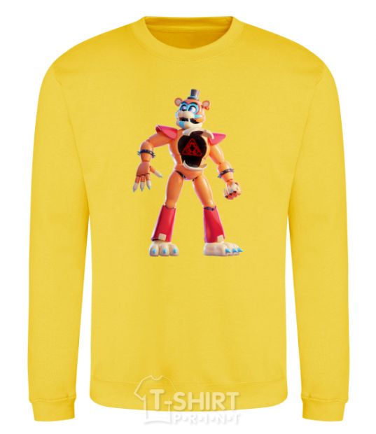 Sweatshirt FNAF Funko yellow фото