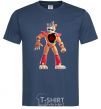 Men's T-Shirt FNAF Funko navy-blue фото