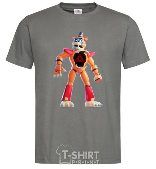 Men's T-Shirt FNAF Funko dark-grey фото