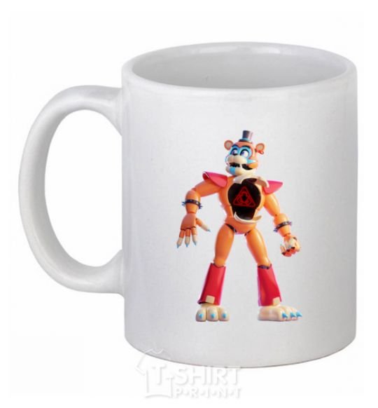 Ceramic mug FNAF Funko White фото