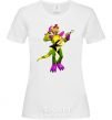 Women's T-shirt Glamrock Monty 5 Nights with Freddy White фото