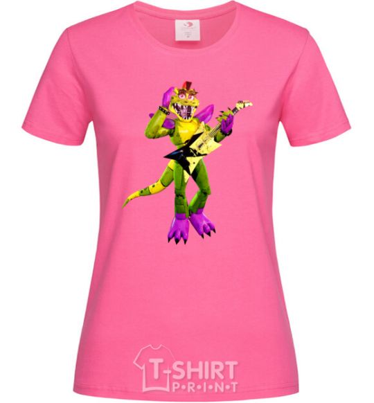 Women's T-shirt Glamrock Monty 5 Nights with Freddy heliconia фото