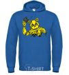 Men`s hoodie Golden Freddy royal фото