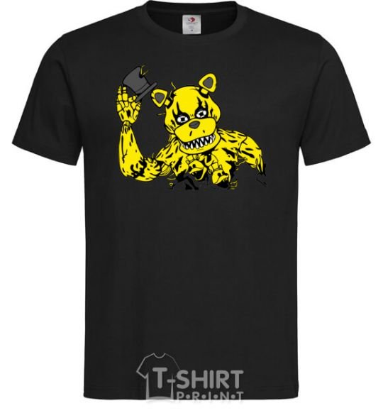 Men's T-Shirt Golden Freddy black фото