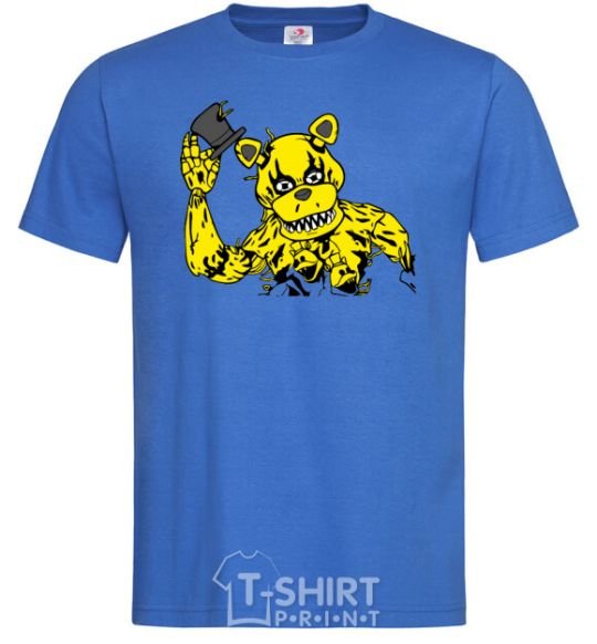 Men's T-Shirt Golden Freddy royal-blue фото