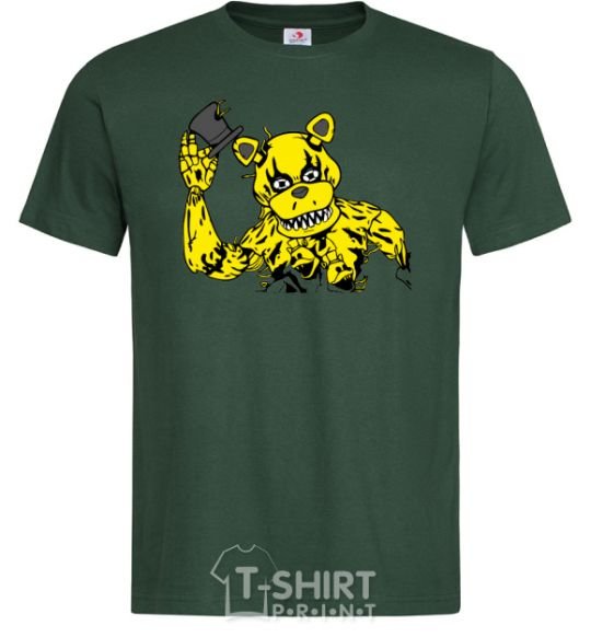 Men's T-Shirt Golden Freddy bottle-green фото