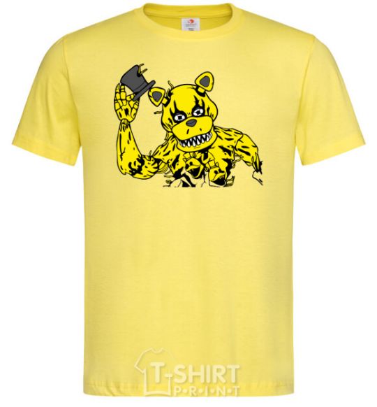 Men's T-Shirt Golden Freddy cornsilk фото