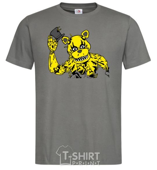 Men's T-Shirt Golden Freddy dark-grey фото