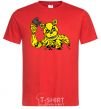 Men's T-Shirt Golden Freddy red фото