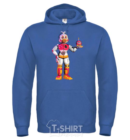 Men`s hoodie Chicka Fnaf royal фото