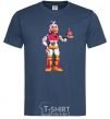 Men's T-Shirt Chicka Fnaf navy-blue фото