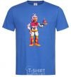 Men's T-Shirt Chicka Fnaf royal-blue фото