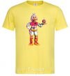 Men's T-Shirt Chicka Fnaf cornsilk фото