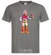 Men's T-Shirt Chicka Fnaf dark-grey фото