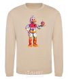 Sweatshirt Chicka Fnaf sand фото